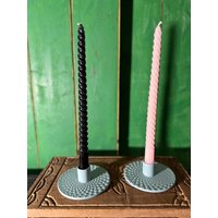 Kerzenhalter Kerzenleuchter Keramik Vintage Antik Finish Kerzenhalter Kerzenleuchter Keramik Vintage Antik Finish von Lebenundgeniessen