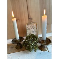 Kerzenleuchter Kerzenhalter Backförmchen Vintage Shabby von Lebenundgeniessen