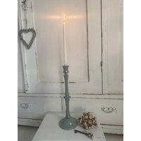 Kerzenleuchter Kerzenhalter Stabkerzenhalter Vintage Shabby von Lebenundgeniessen