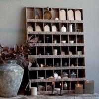 Regal Sortierregal Holzregal Vintage Shabby Antik Finish von Lebenundgeniessen