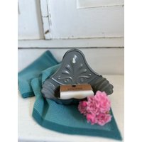 Seifenschale Emaille Deko Garten Shabby Antik Finish von Lebenundgeniessen