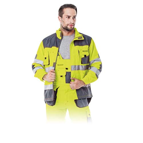 Arbeitsjacke Reflektoren Warnschutzjacke Warnjacke neongelb Warnschutz Warnschutzkleidung Sicherheitsjacke Schutzjacke XXL gelb Arbeitsjacke Reflektoren Warnschutzjacke Warnjacke neongelb Warnschutz Warnschutzkleidung Sicherheitsjacke Schutzjacke XXL gelb von REIS
