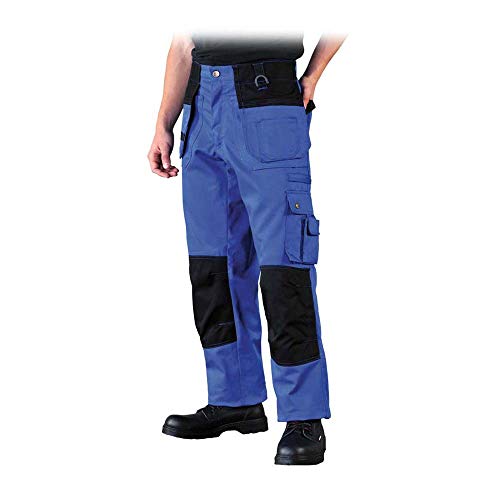 Leber&Hollman LH-Bunler_52 Bluehard Schutzhose, Blau-Schwarz, 52 Größe von Leber&Hollman