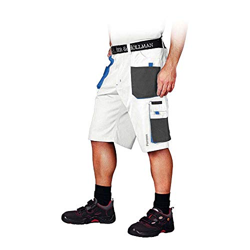 Leber&Hollman LH-FMN-TS_WSNS Formen Schutzhose - Kurz, Weiß-Grau-Blau, S Größe Leber&Hollman LH-FMN-TS_WSNS Formen Schutzhose - Kurz, Weiß-Grau-Blau, S Größe von LEBER & HOLLMAN