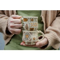 Keramikset Von Zwei Bechern 220 Ml Kaffeebecher Keramikset Von Zwei Bechern 220 Ml Kaffeebecher von LebidCeramics