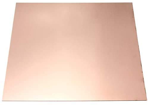LecMy Kupferplatte 0.8 mm X 200 mm X 200 mm Kupfer Blech,200 * 200 * 0.8mm (Size : 200 * 200 * 0.8mm) von LecMy