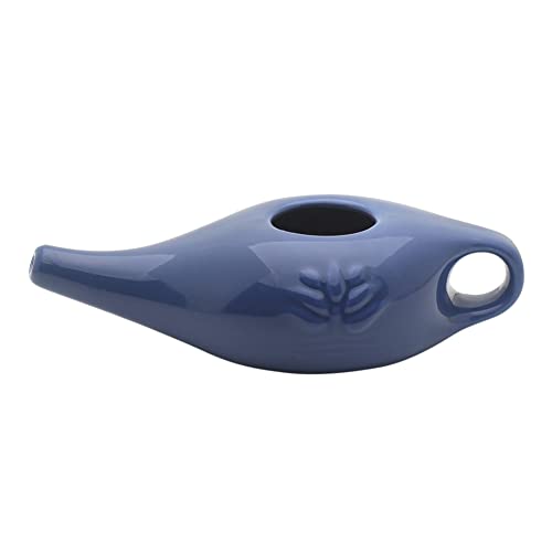 Nasal-Neti-Topf aus Keramik, Neti-Pot Sinus-Spültopf für Nasenspülung, Entgiftung, Nasennebenhöhlenentlastung, Nasenspülung, Jal Neti Natural Nasal Decongesting, Tool Kit für Zuhause, Geschenke Nasal-Neti-Topf aus Keramik, Neti-Pot Sinus-Spültopf für Nasenspülung, Entgiftung, Nasennebenhöhlenentlastung, Nasenspülung, Jal Neti Natural Nasal Decongesting, Tool Kit für Zuhause, Geschenke von Lecerrot