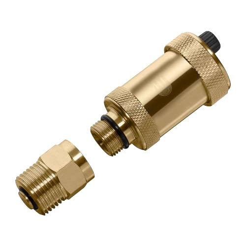 Automatischer Schnellentlüfter Entlüfter 1/2" Heizung mit Absperrventil von Lechar