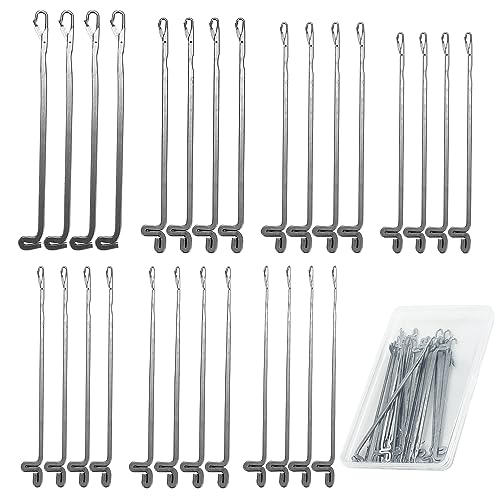 Häkelnadel set 28PCS Perücke Häkeln Set Handwerk Häkeln Kit 7-Typ Stricknadeln Set Geeignet für Anfänger Erwachsene von Lechengjia