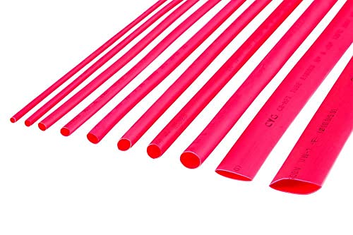 Lechpol Thermal-Rohr 3,5 mm - 1 m rot CableTech von Lechpol