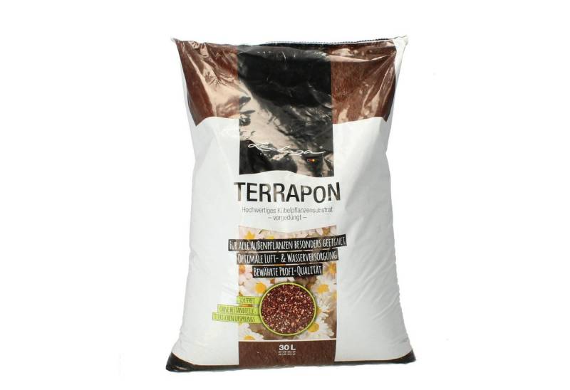 Lechuza® Spezialerde Terrapon 30 l Granulat Pflanzsubstrat Torffrei Humus Universalerde, (1-St) von Lechuza