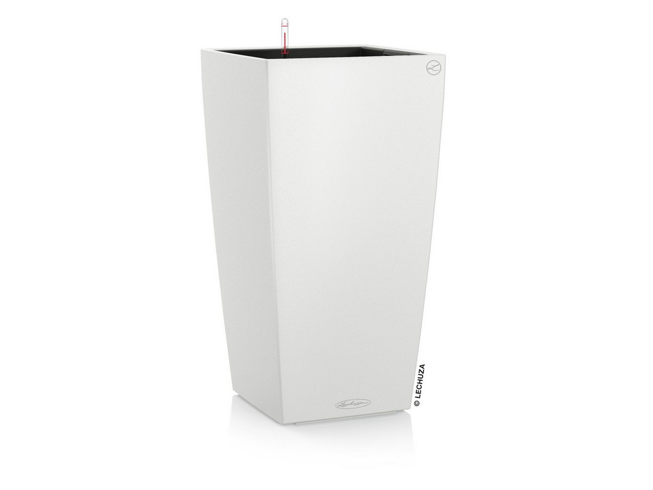Lechuza® Blumentopf Lechuza Übertopf Cubico Color 22 x 22 x 41 cm weiß von Lechuza®