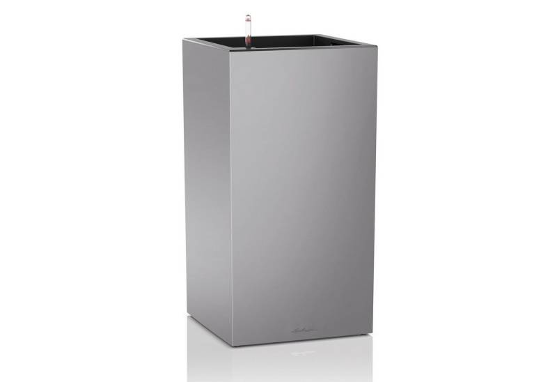 Lechuza® Blumentopf Pflanzgefäß Canto Premium 40 high silber metallic von Lechuza®
