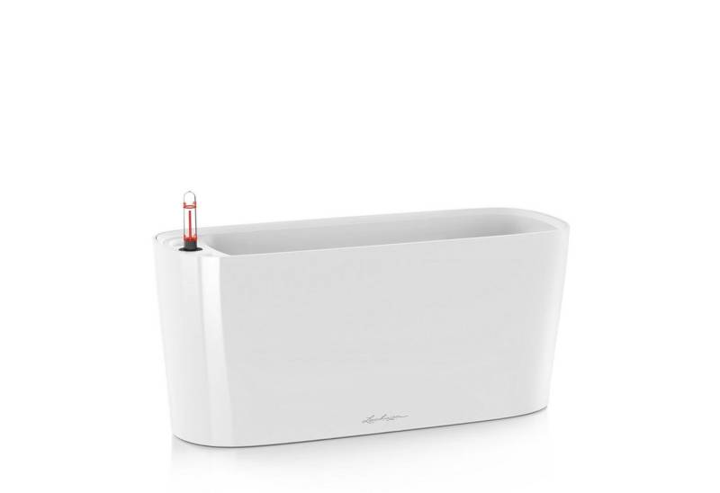 Lechuza® Blumentopf Pflanzgefäß Delta 20 weiß hochglanz von Lechuza®