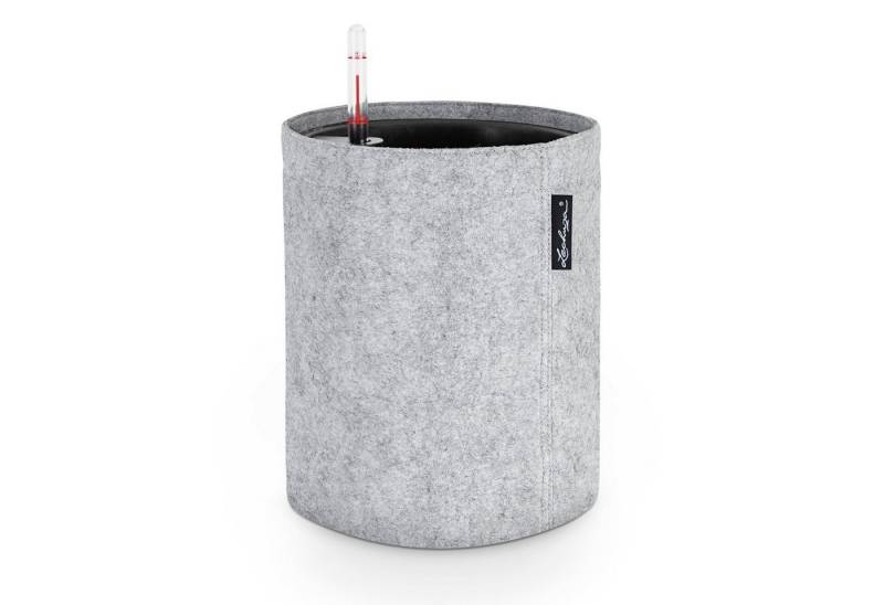 Lechuza® Blumentopf Pflanztopf Trendcover 23 Filz hellgrau (Komplettset) von Lechuza®