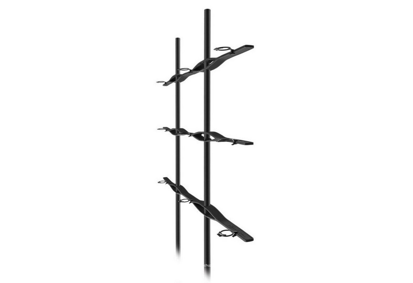 Lechuza® Blumentopf Rankgitter Trio Cottage 30 schwarz (Zubehör (NUR DAS RANKGITTER) von Lechuza®