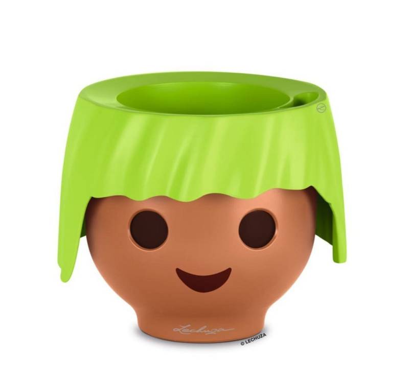 Lechuza® Blumentopf Tisch-Pflanzgefäß OJO ALL-IN-ONE Apfelgrün (1 St) von Lechuza®