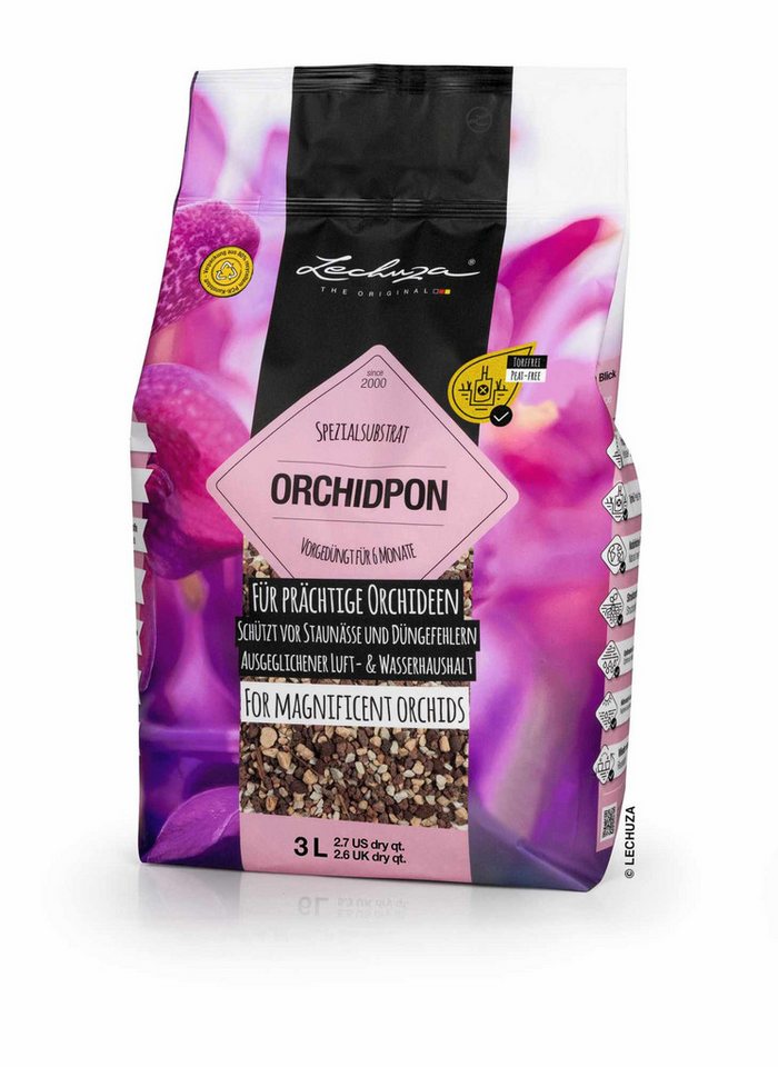 Lechuza® Pflanzgranulat Lechuza Pon Substrat Orchidpon 3 L Orchideen von Lechuza®