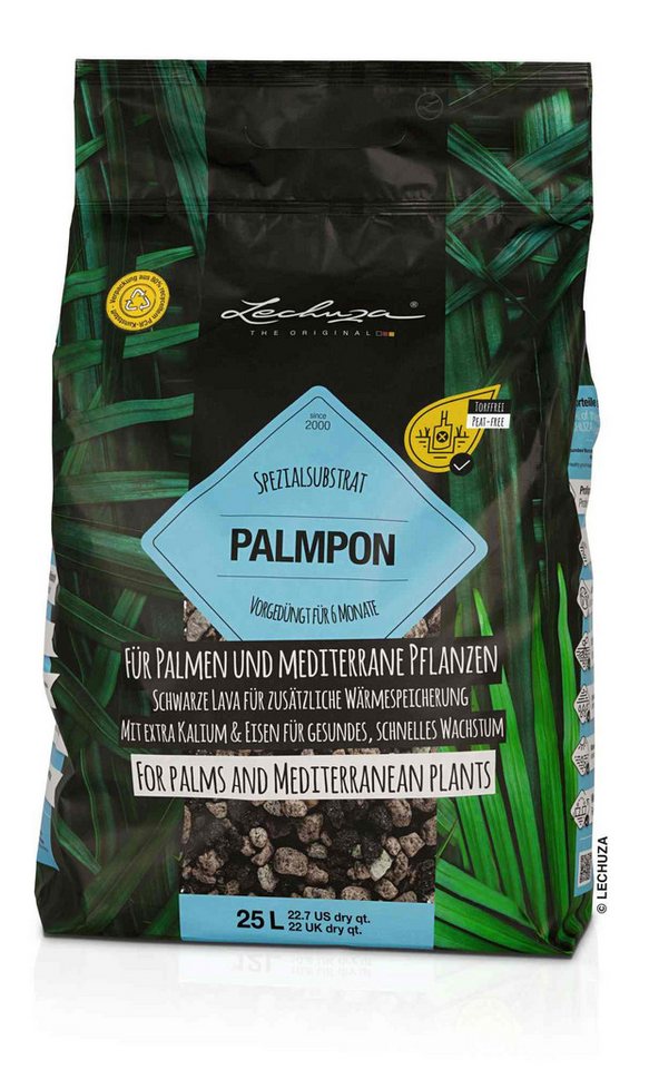 Lechuza® Pflanzgranulat Lechuza Substrat Palmpon 12L torffrei vorgedüngt 19543 von Lechuza®