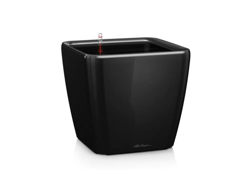 Lechuza® Pflanzkübel Pflanzgefäß Quadro LS 28 schwarz hochglanz von Lechuza®