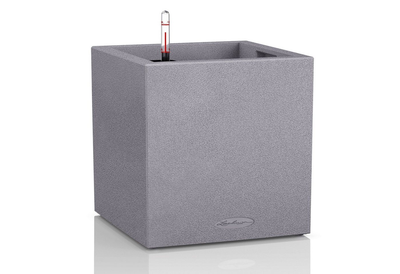Lechuza® Pflanzkübel Lechuza Pflanztopf Canto Stone 30 low steingrau 13 (Komplettset) von Lechuza®