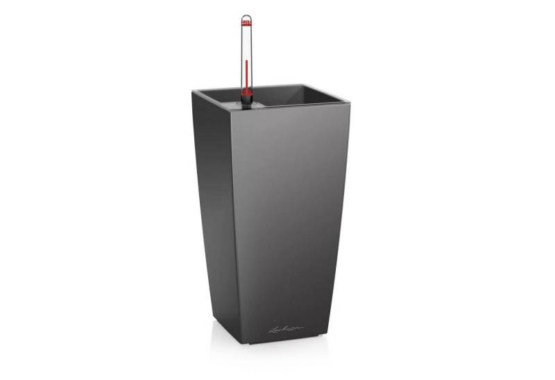 Lechuza® Pflanzkübel Lechuza Pflanztopf Maxi-Cubi anthrazit metallic 18 von Lechuza®