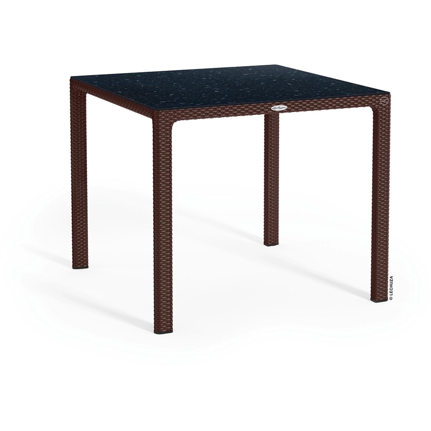 Esstisch mit HPL-Platte Mokka 90 x 90 cm Esstisch mit HPL-Platte Mokka 90 x 90 cm von Lechuza