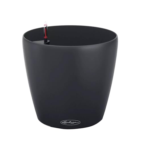 LECHUZA-Pflanzgefäß Classico Color ECO 60 Dunkelgrau | Pflanzgefäß mit Bewässerungssystem und Wasserstandsanzeiger|aus 100% recyceltem Kunststoff | Matte Oberfläche | Ø 60 x 55,5 cm | 18955 LECHUZA-Pflanzgefäß Classico Color ECO 60 Dunkelgrau | Pflanzgefäß mit Bewässerungssystem und Wasserstandsanzeiger|aus 100% recyceltem Kunststoff | Matte Oberfläche | Ø 60 x 55,5 cm | 18955 von Lechuza