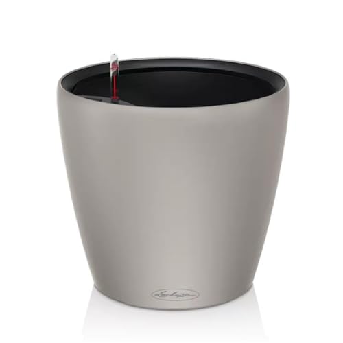 LECHUZA-Pflanzgefäß Classico Color LS sandbraun mit Bewässerungssystem |Ø 28 × 26 cm|14272 von Lechuza