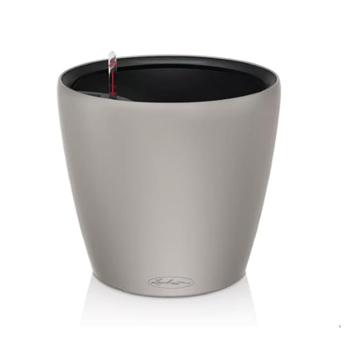 LECHUZA-Pflanzgefäß Classico Color LS sandbraun mit Bewässerungssystem |Ø 43 × 39 cm|14292 von Lechuza