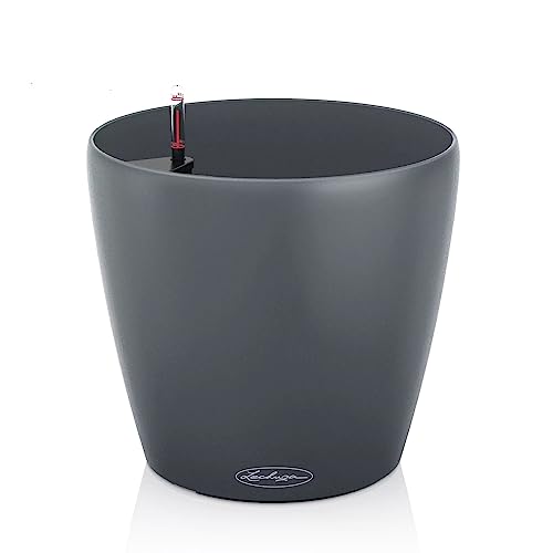 LECHUZA-Pflanzgefäß Classico Color ECO 28 Grau | Pflanzgefäß mit Bewässerungssystem und Wasserstandsanzeiger|aus 100% recyceltem Kunststoff | Matte Oberfläche | Ø 27,5 x 26 cm | 18923 LECHUZA-Pflanzgefäß Classico Color ECO 28 Grau | Pflanzgefäß mit Bewässerungssystem und Wasserstandsanzeiger|aus 100% recyceltem Kunststoff | Matte Oberfläche | Ø 27,5 x 26 cm | 18923 von Lechuza