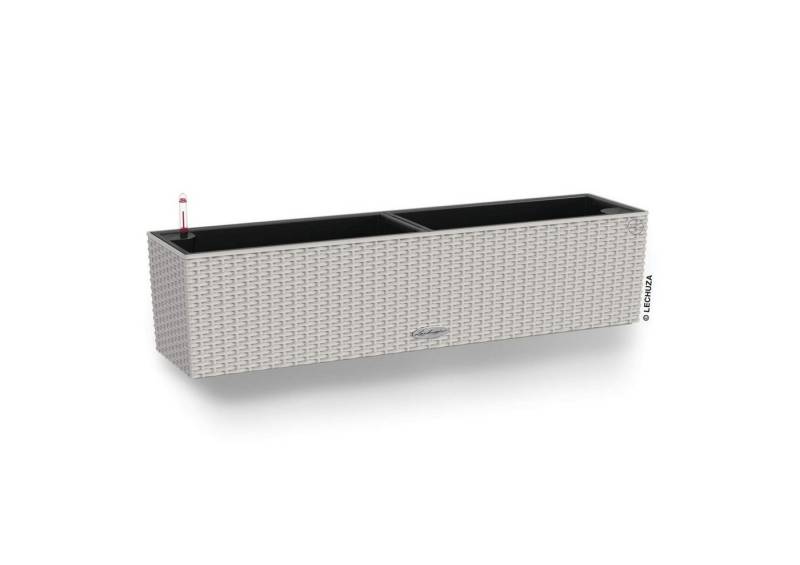 Lechuza® Balkonkasten Balconera Cottage 80 lichtgrau Wasserspeicher von Lechuza