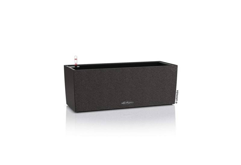 Lechuza® Balkonkasten Balconera Stone 50 graphitschwarz Wasserspeicher von Lechuza