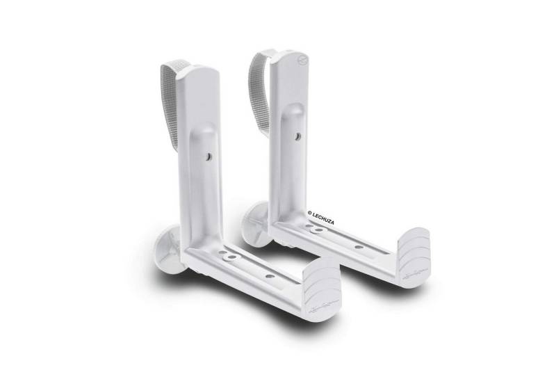 Lechuza® Balkonkasten Lechuza Blumenkastenhalter Balconera 2er-Set weiß 19030 von Lechuza
