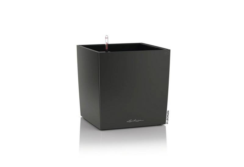 Lechuza® Blumentopf Cube 40 - anthrazit metallic von Lechuza