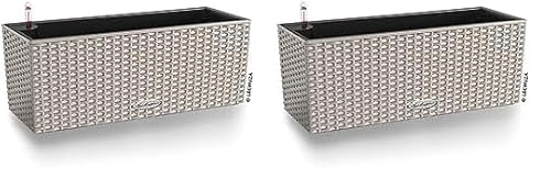 Lechuza BALCONERA Cottage 50 sandbraun 15446 (Packung mit 2) von Lechuza