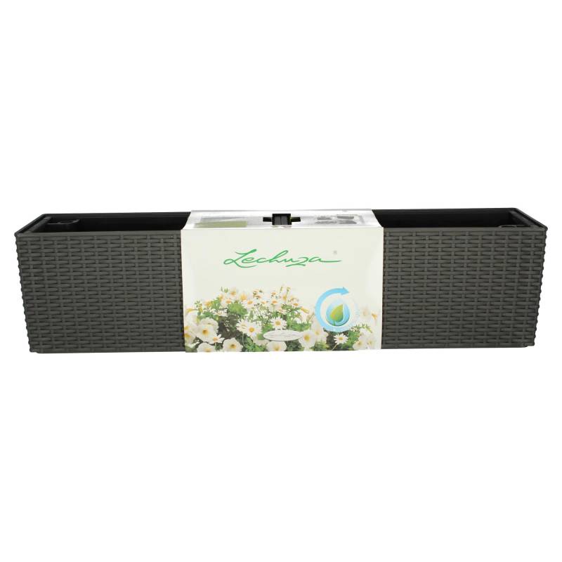 Lechuza Blumenkasten Balconera Cottage 80 granit grau von geobra Brandstätter Stiftung & Co. KG LECHUZA