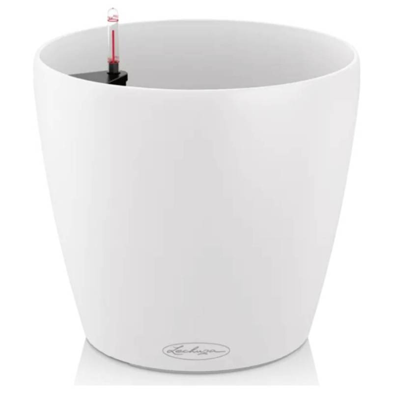 Lechuza Blumentopf Classico Color 43 All In One Weiß 13230 Topf Behälter B-Ware von Lechuza