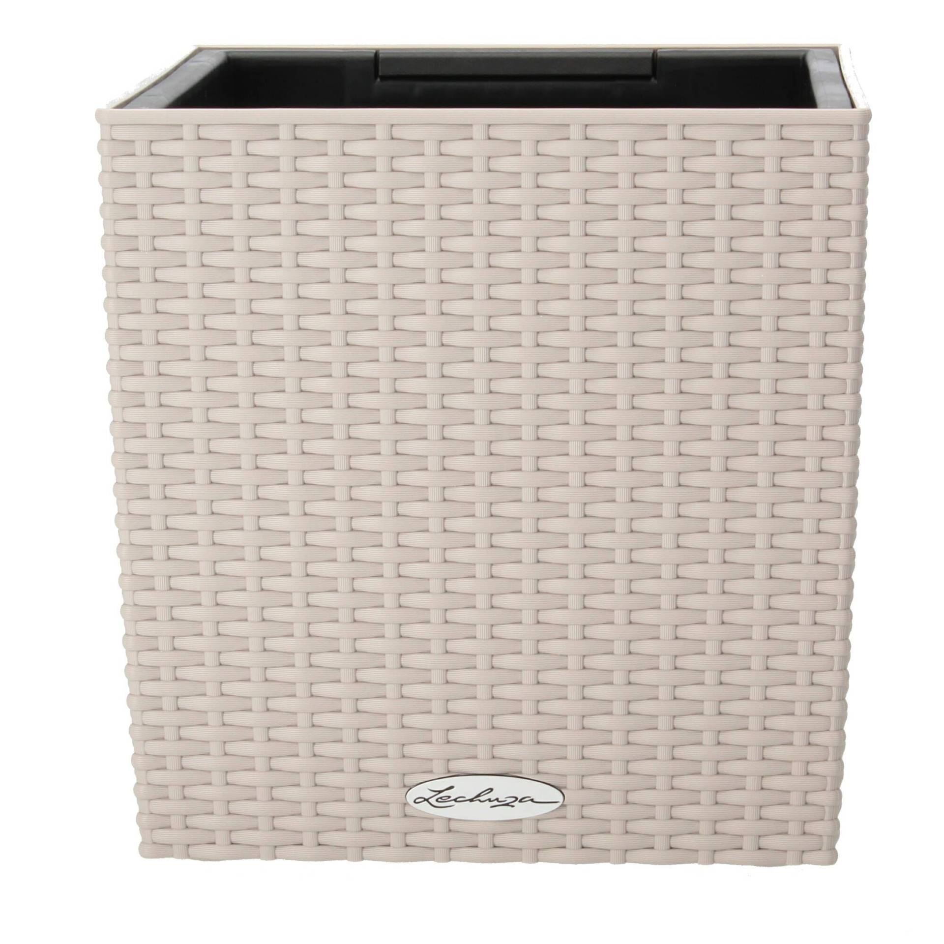 Lechuza Blumentopf groß Cube Cottage 30 sandbraun Lechuza Blumentopf groß Cube Cottage 30 sandbraun von geobra Brandstätter Stiftung & Co. KG LECHUZA