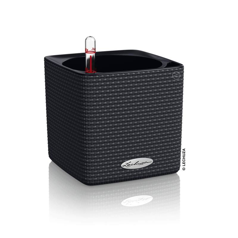 Lechuza Blumentopf klein Cube Color 14 schiefergrau Lechuza Blumentopf klein Cube Color 14 schiefergrau von geobra Brandstätter Stiftung & Co. KG LECHUZA