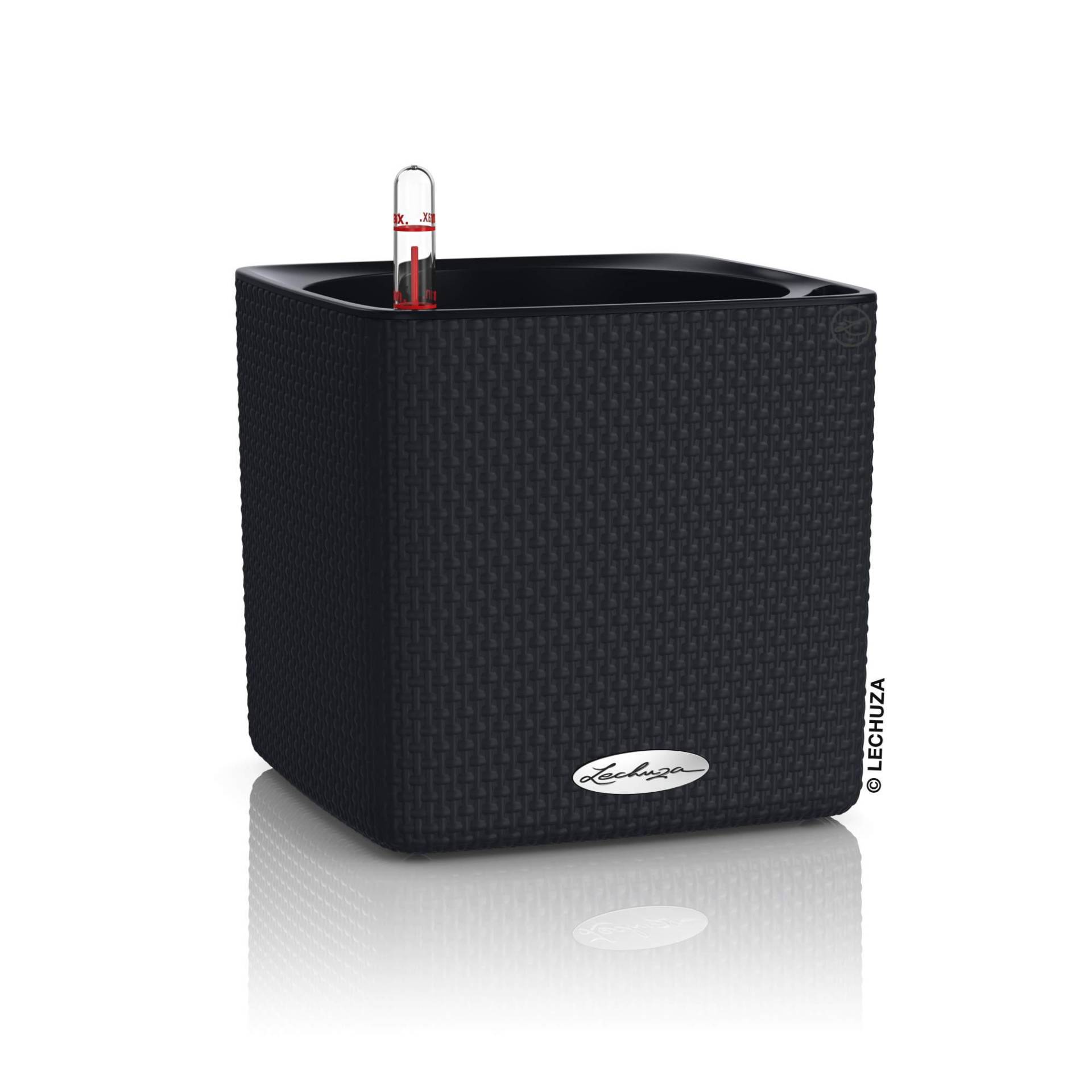 Lechuza Blumentopf klein Cube Color 16 schiefergrau von geobra Brandstätter Stiftung & Co. KG LECHUZA