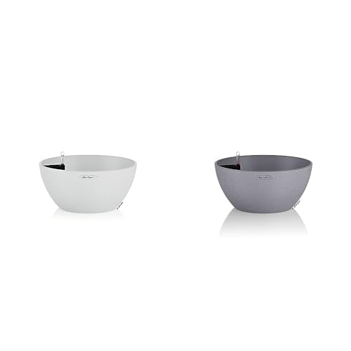 Lechuza CUBETO Stone 40 quarzweiß 13847 & CUBETO Stone 30, Steingrau, Hochwertiger Kunststoff, Inkl. Bewässerungssystem, Herausnehmbarer Pflanzeinsatz, Für Innen- und Außenbereich, 13830, 30x30x13 cm Lechuza CUBETO Stone 40 quarzweiß 13847 & CUBETO Stone 30, Steingrau, Hochwertiger Kunststoff, Inkl. Bewässerungssystem, Herausnehmbarer Pflanzeinsatz, Für Innen- und Außenbereich, 13830, 30x30x13 cm von Lechuza