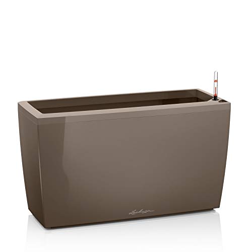 LECHUZA CARARO Premium taupe hochglanz 18804 von Lechuza