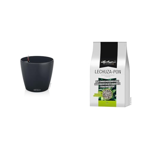 Lechuza Classico Color 21 schiefergrau 13184, 22x22x20 cm PON 3 Liter Substrat 19560 Lechuza Classico Color 21 schiefergrau 13184, 22x22x20 cm PON 3 Liter Substrat 19560 von Lechuza