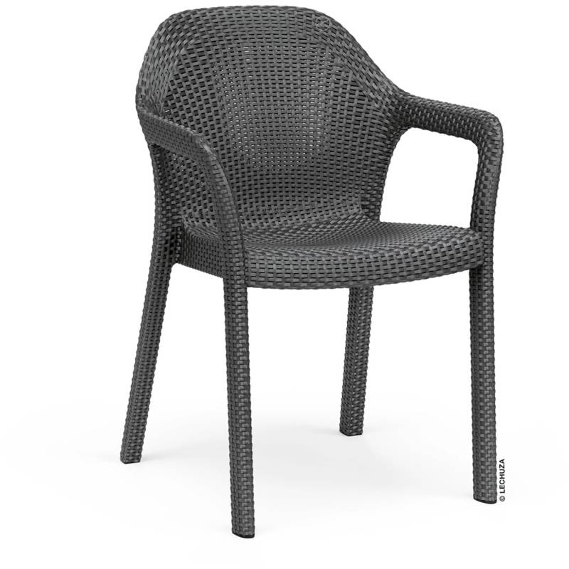 Lechuza Essstuhl Granit 84 x 58 x 57 cm (HxBxL) von Lechuza