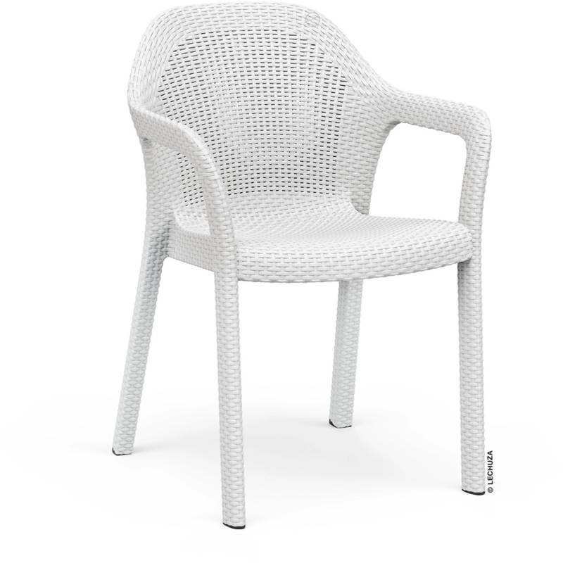 Lechuza Essstuhl Weiß 84 x 58 x 57 cm (HxBxL) von Lechuza