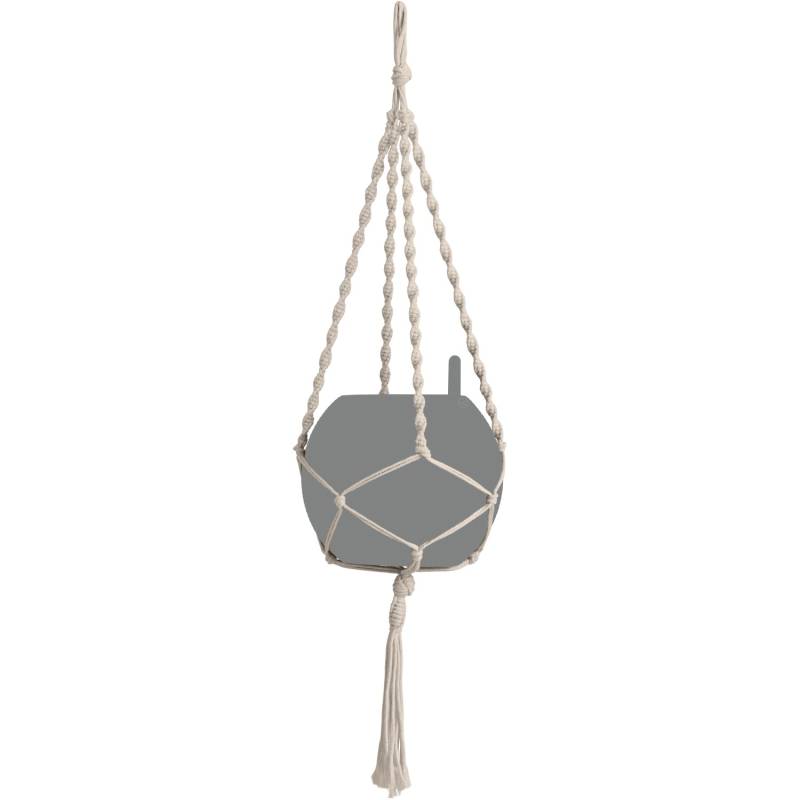 Lechuza Hängeampel Makramee Cotton Boho 90 Natur 22 cm x 14 cm Lechuza Hängeampel Makramee Cotton Boho 90 Natur 22 cm x 14 cm von Lechuza