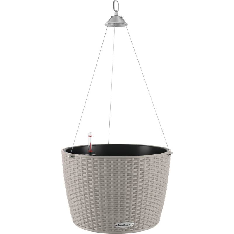 Lechuza Hängeampel Nido Cottage 35 Sandbraun Ø 35 cm von Lechuza