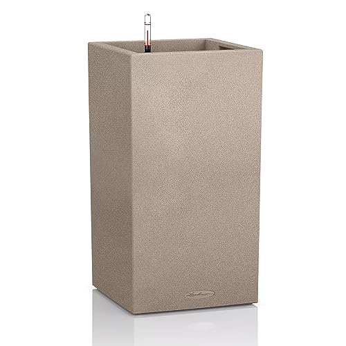 Lechuza Komplett-Set für den Garten 40x40x76 cm beige von Lechuza