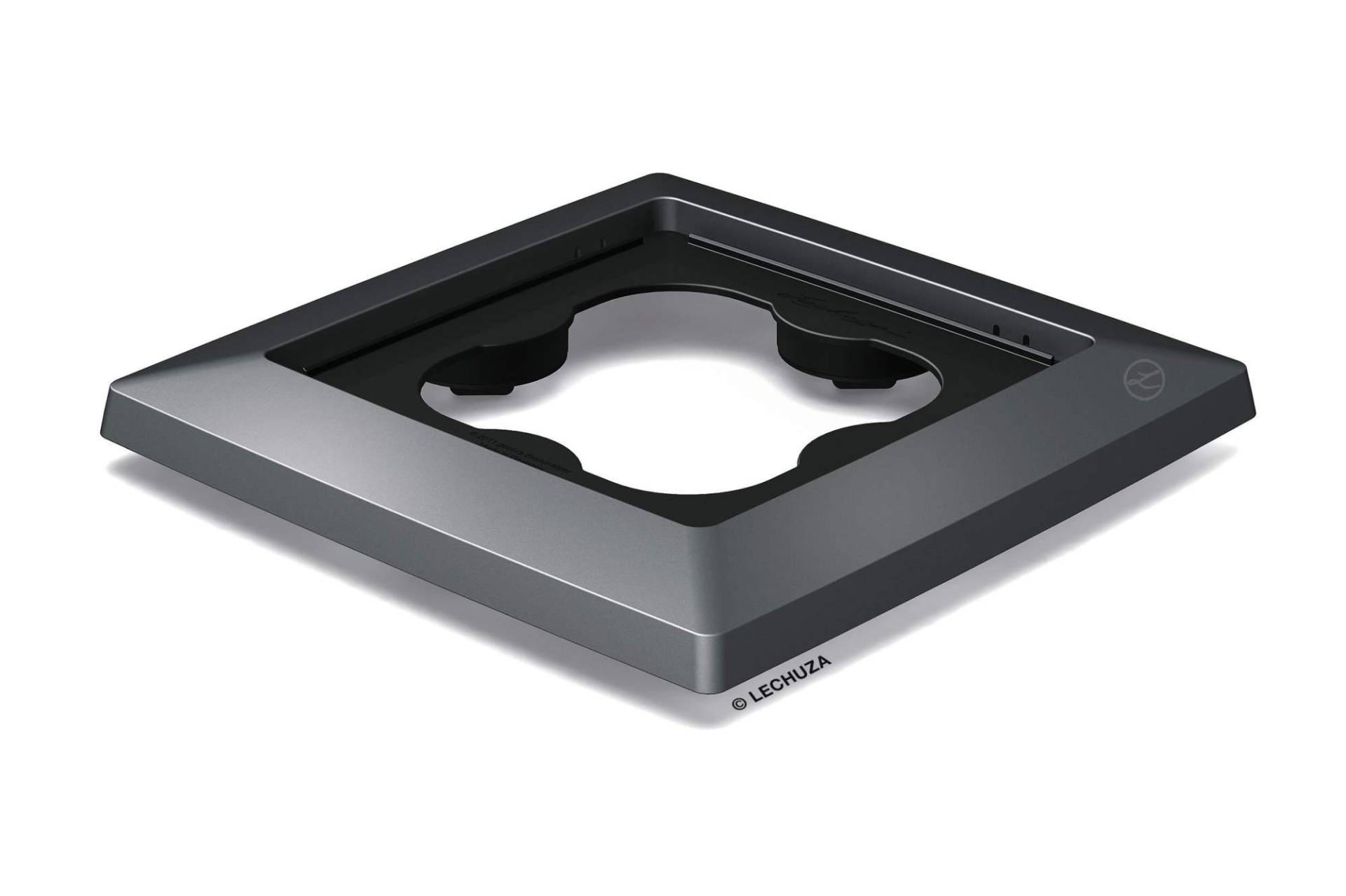 Lechuza Pflanzenroller Cubico 30 anthrazit metallic von geobra Brandstätter Stiftung & Co. KG LECHUZA